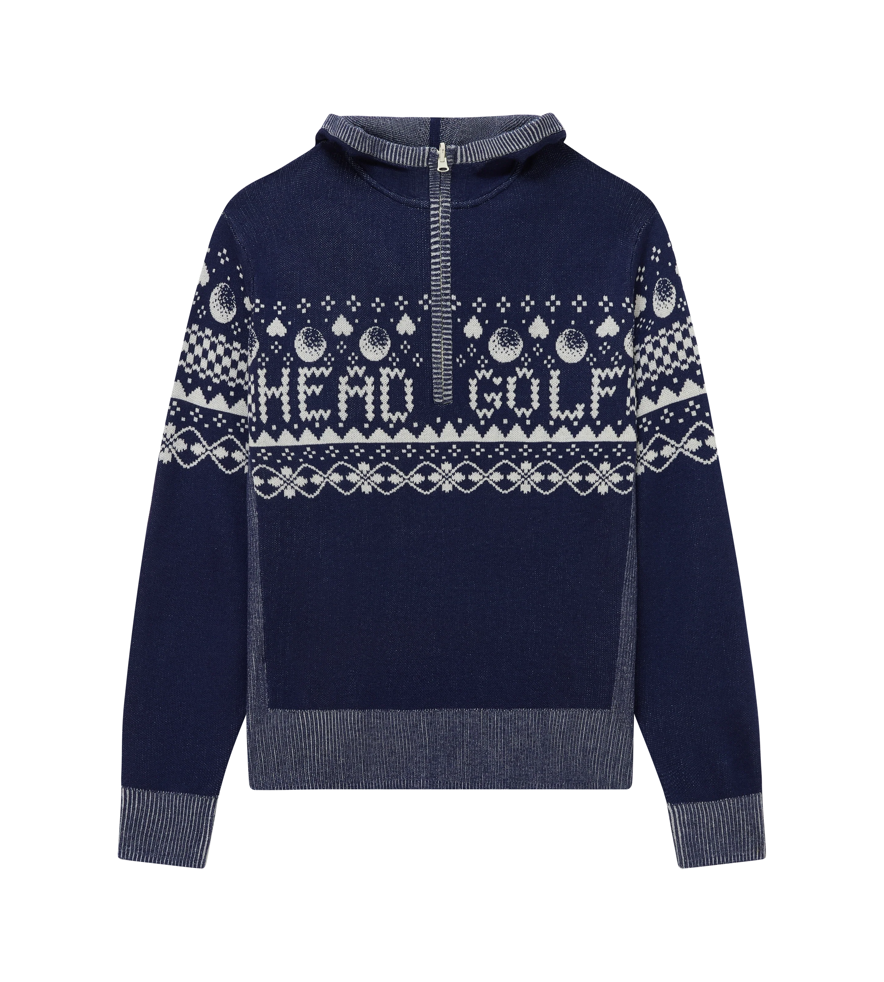 Knit Zip Hoodie