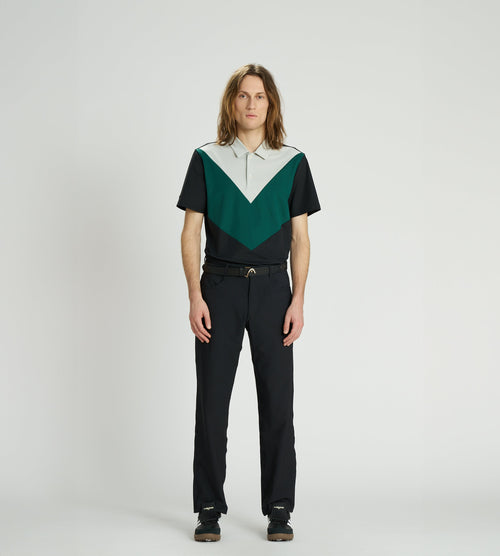 Color Block Polo